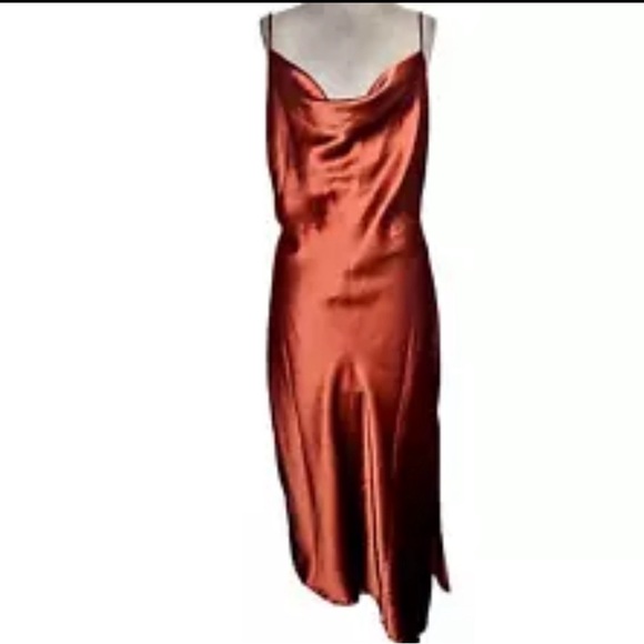 Satin Slip Dress Size 6 New with Tag - Picture 6 of 6